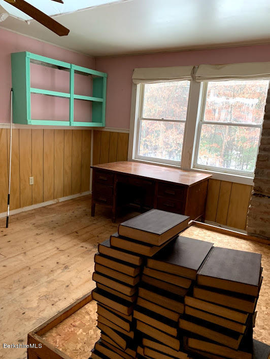 376 Polikoff Road Sheffield, MA 01222 - Photo 9 of 23 a view of a workspace with furniture and window