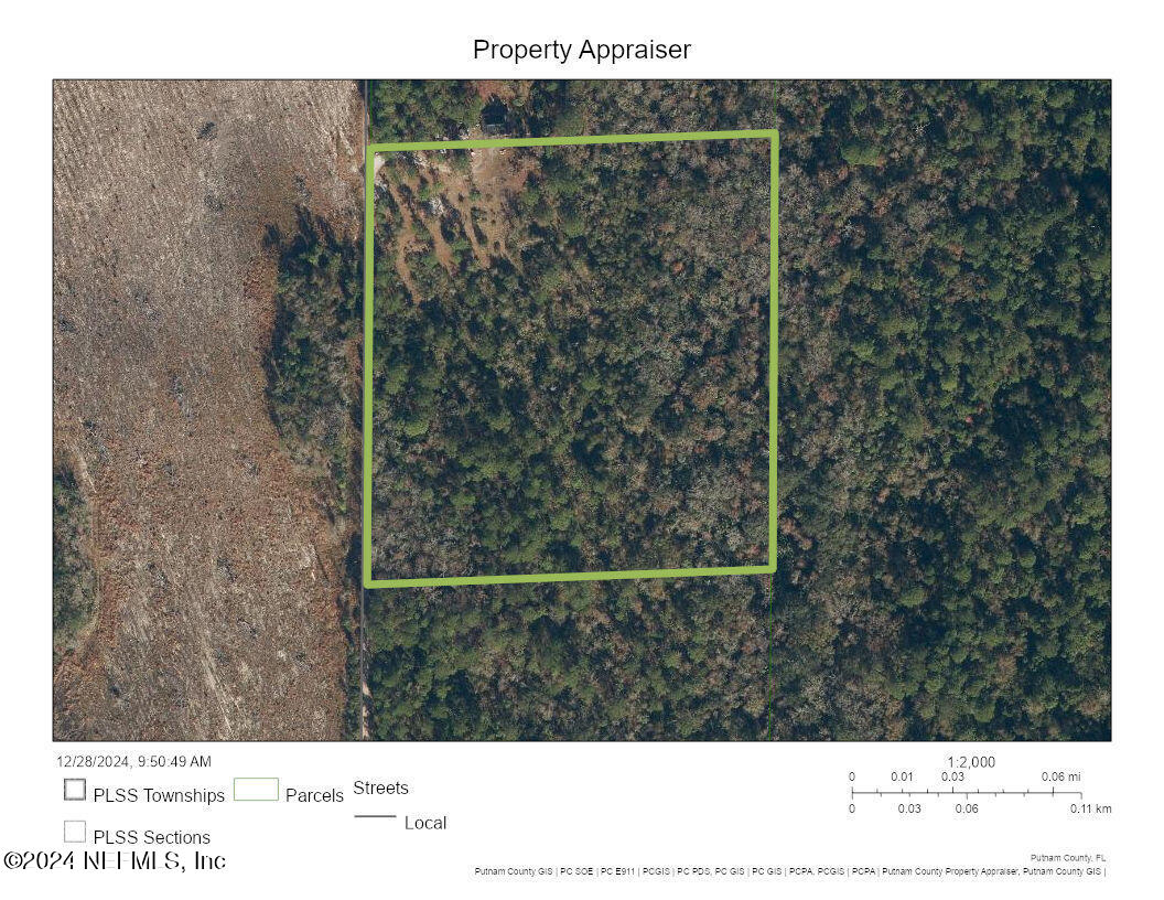 148 Little Orange Creek Road Hawthorne, FL 32640 - Photo 1 of 23 GIS SAT Zoomed