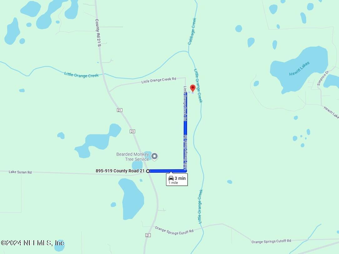 148 Little Orange Creek Road Hawthorne, FL 32640 - Photo 3 of 23 Map