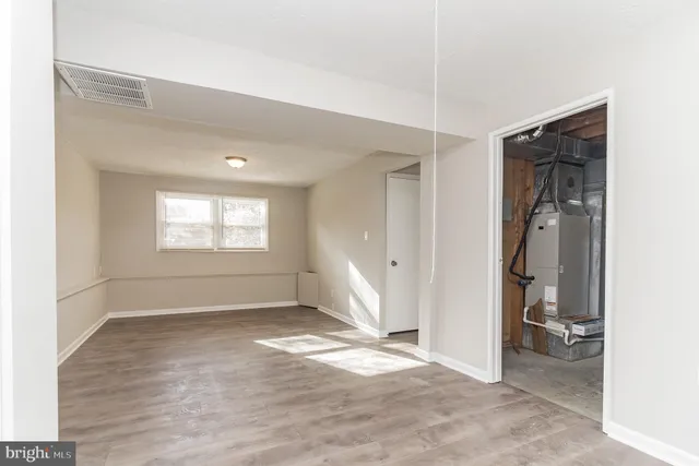 a view of empty room