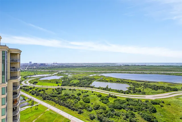 a view of an outdoor space and a lake view