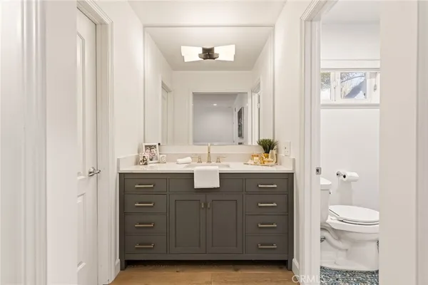 a bathroom with a shower and a toilet
