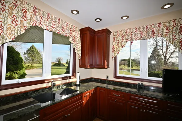 a car parked in a parking garage