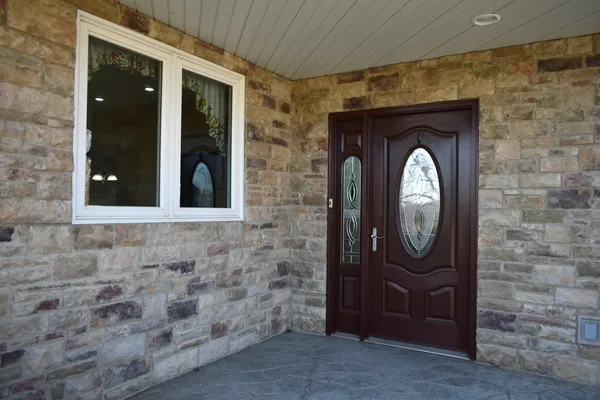 a view of a lake with a mountain