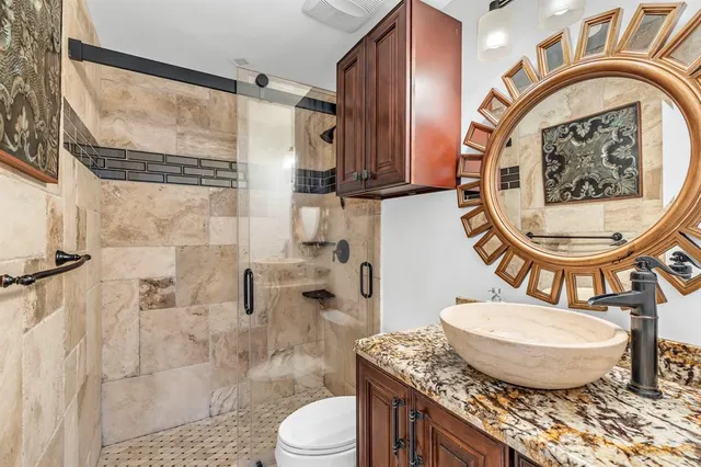 a view of a house with roof deck