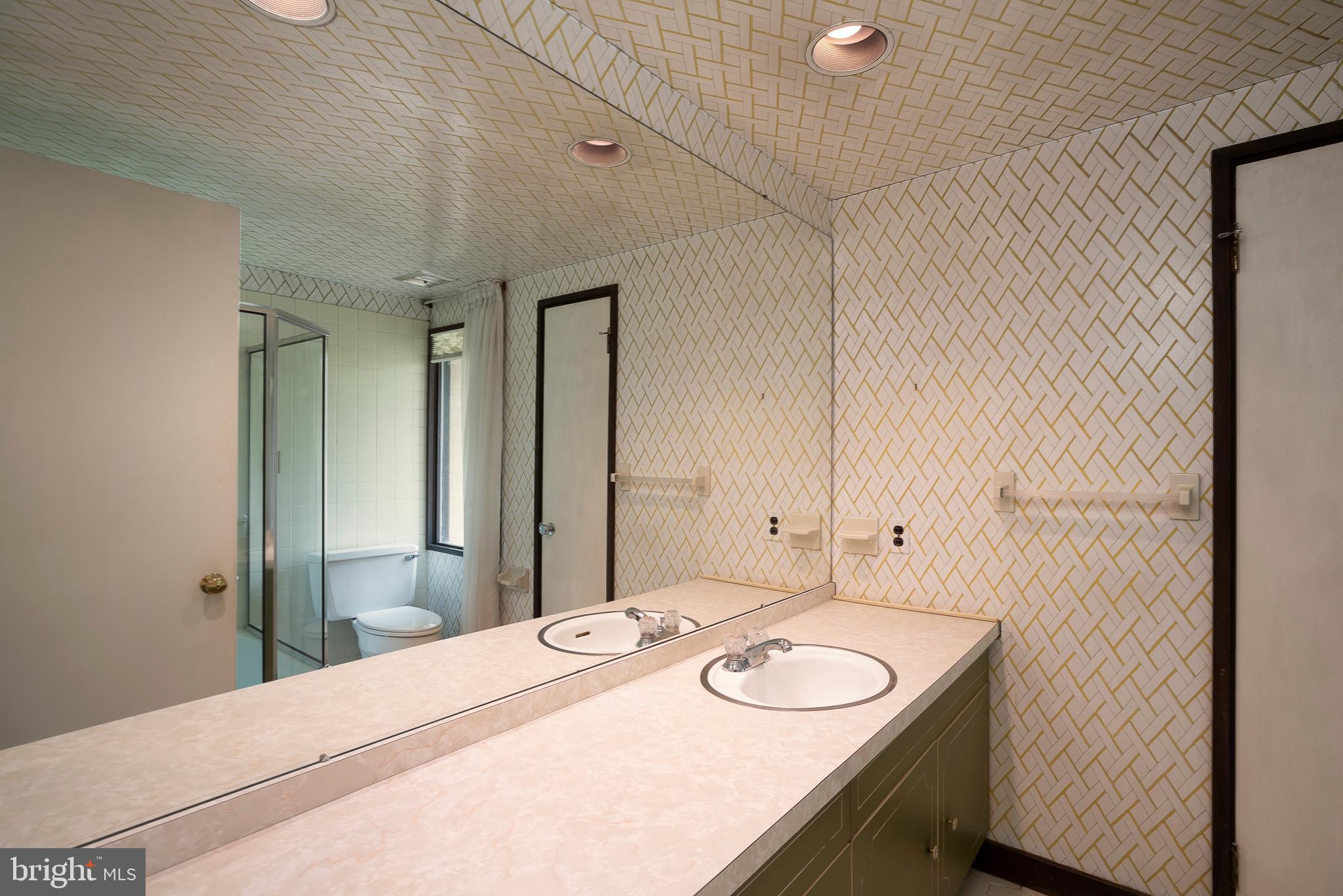 4006 Macalpine Road Ellicott City, MD 21042 - Photo 22 of 37 a bathroom with a sink and a mirror