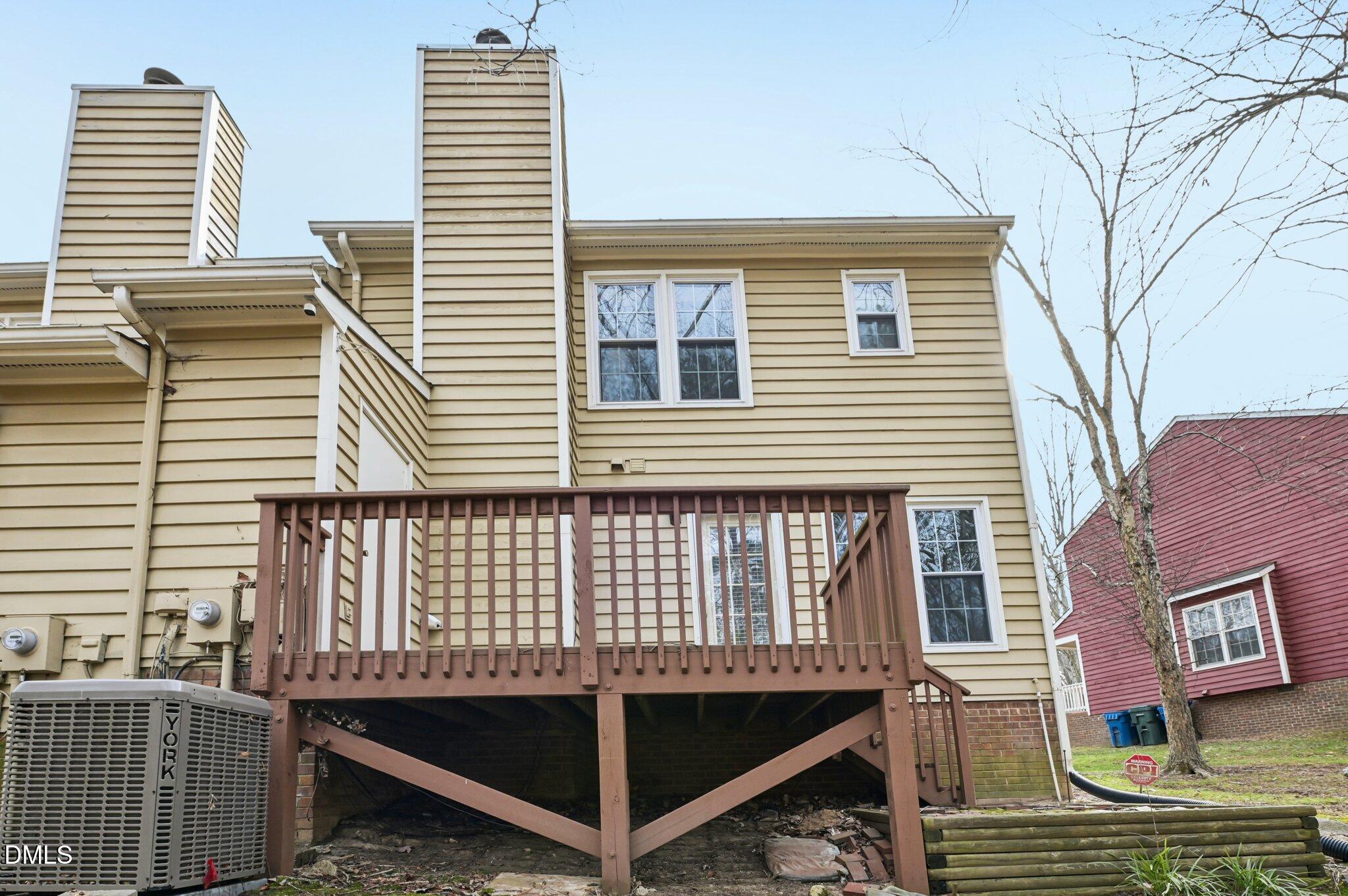 135 Long Shadow Place Durham, NC 27713 - Photo 23 of 23 a view of a roof deck