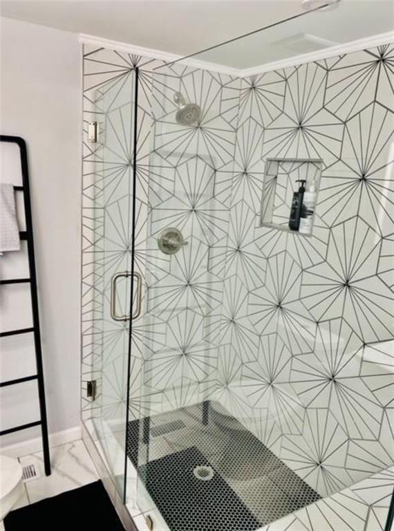 85 Meldon Avenue Southeast Atlanta, GA 30315 - Photo 14 of 23 a bathroom with a shower