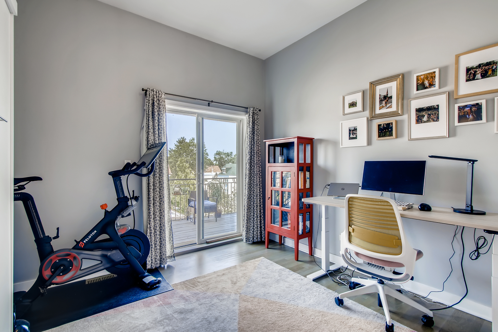 3744 West George Street, Unit D Chicago, IL 60618 - Photo 23 of 30 a view of a room with gym equipment
