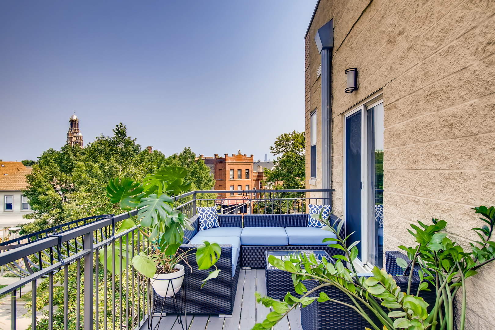 3744 West George Street, Unit D Chicago, IL 60618 - Photo 28 of 30 a view of a chairs in patio of the house