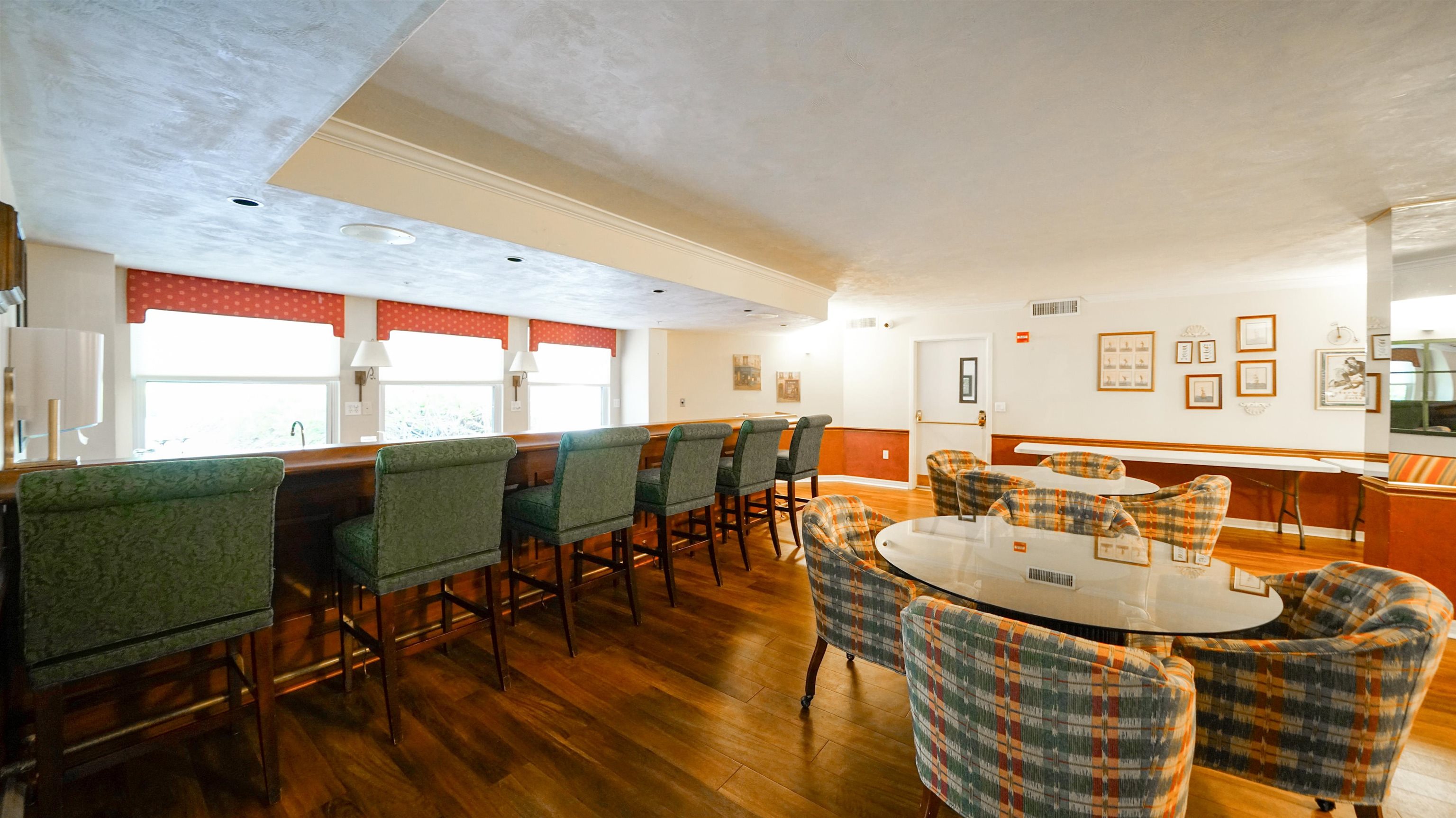 1 John Anderson Drive, Unit 218 Ormond Beach, FL 32176 - Photo 56 of 69 a view of a dining room with furniture window and outside view