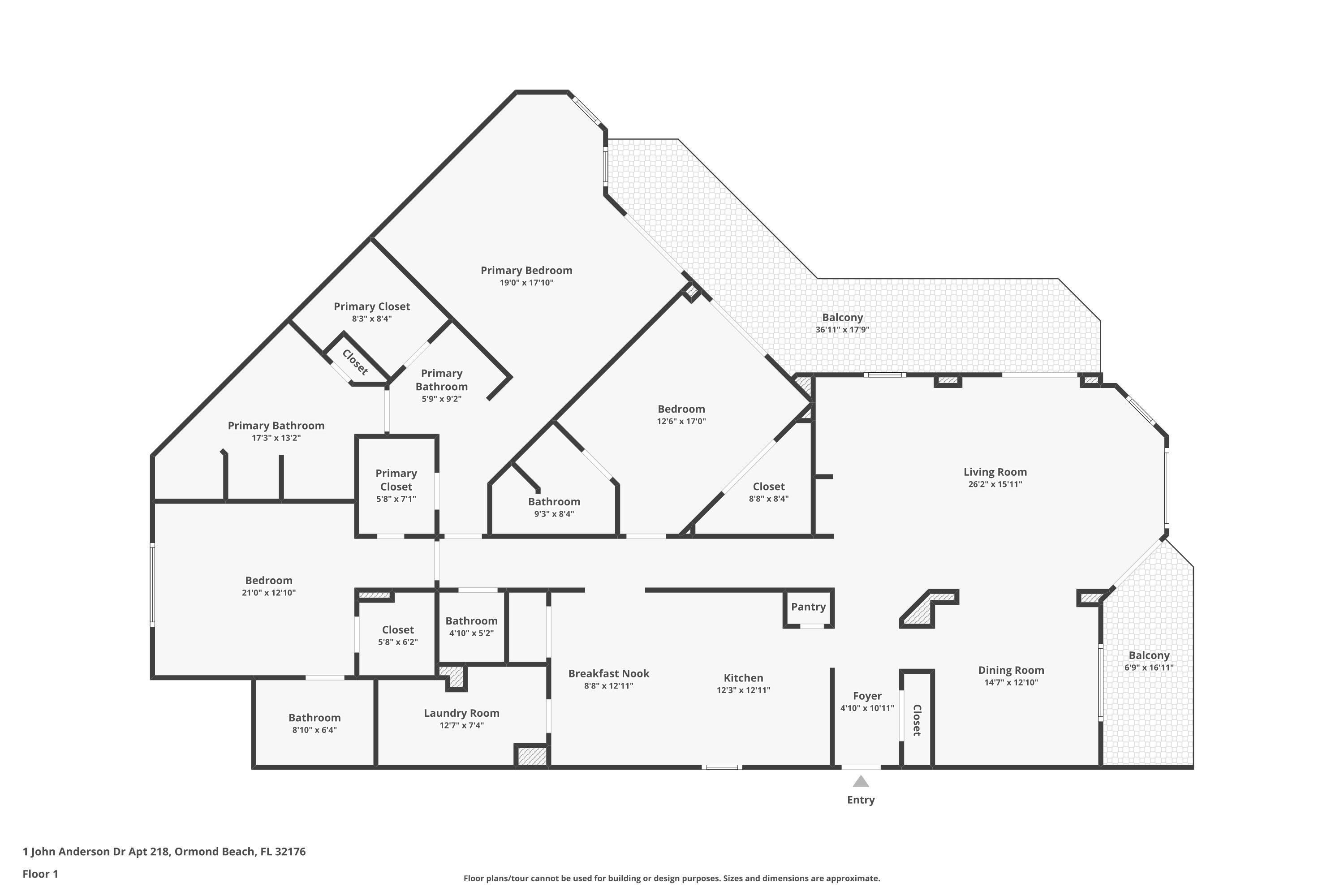 1 John Anderson Drive, Unit 218 Ormond Beach, FL 32176 - Photo 69 of 69 a black and white photo of a living room