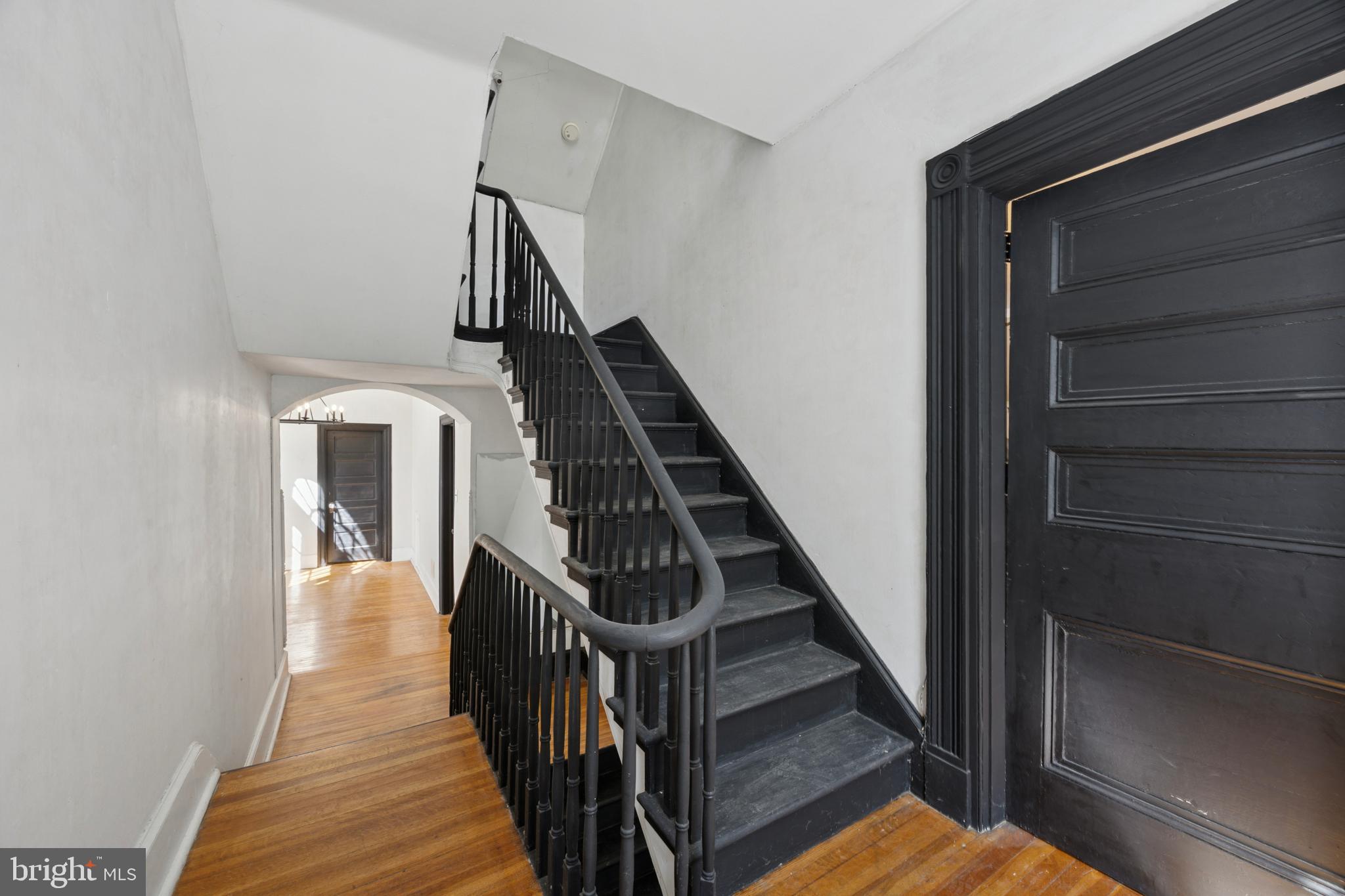 212 West 24th Street Chester, PA 19013 - Photo 24 of 30 a view of entryway and hall with wooden floor