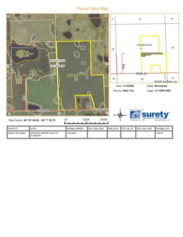 $1,137,023 | Tbd 370th Street, Pelican Rapids, MN 56572