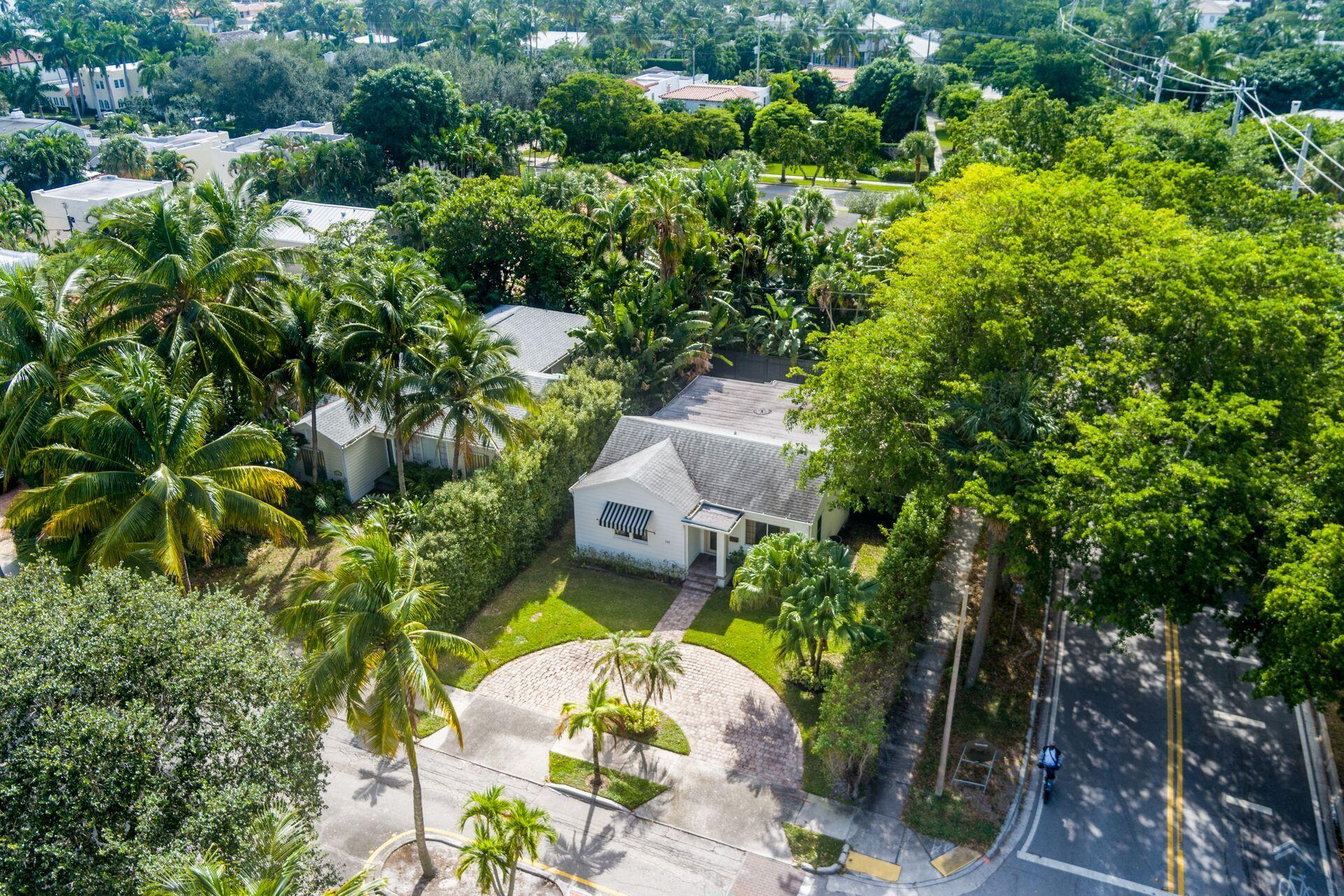 240 Almeria Road West Palm Beach, FL 33405 - Photo 21 of 24 an aerial view of a house with a yard