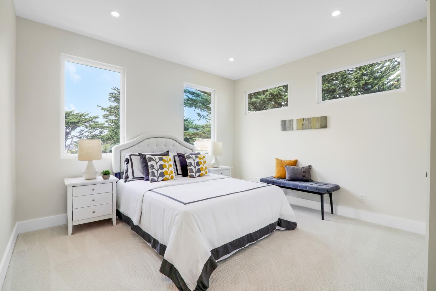 428 San Pablo Terrace Pacifica, CA 94044 - Photo 26 of 43 a bedroom with a bed and a window