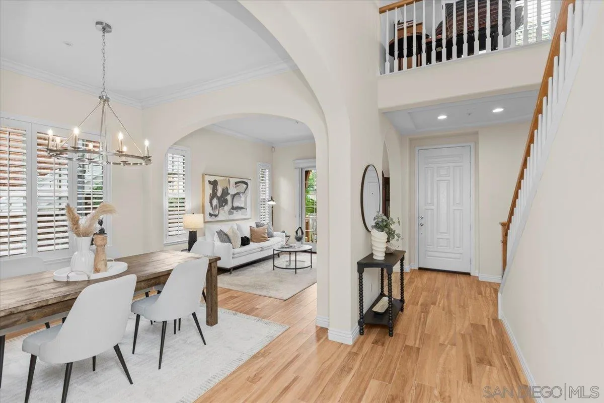 622 Brae Mar Court Encinitas, CA 92024 - Photo 8 of 24 a view of a room with furniture and wooden floor