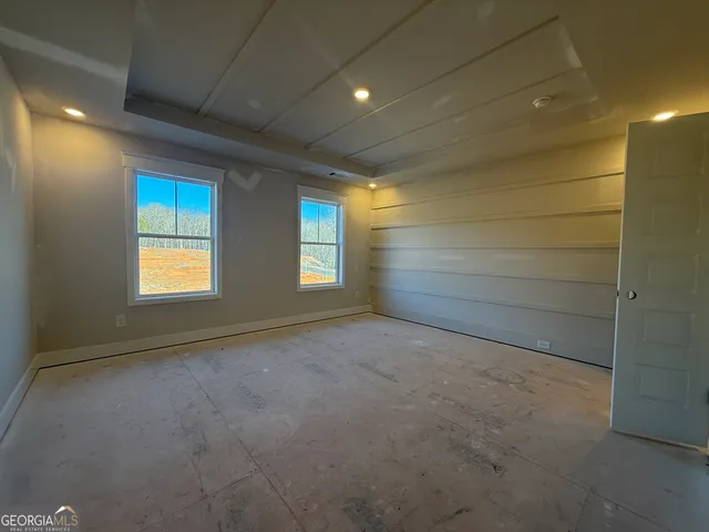 a view of empty room