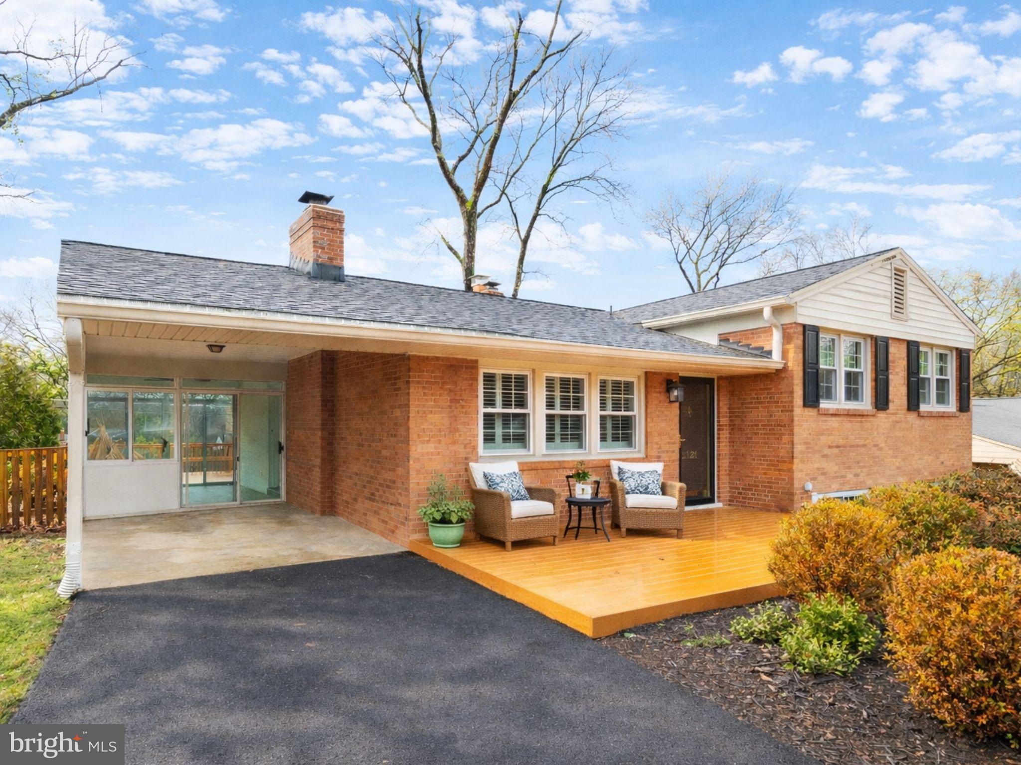 *Virtually Staged Front Porch