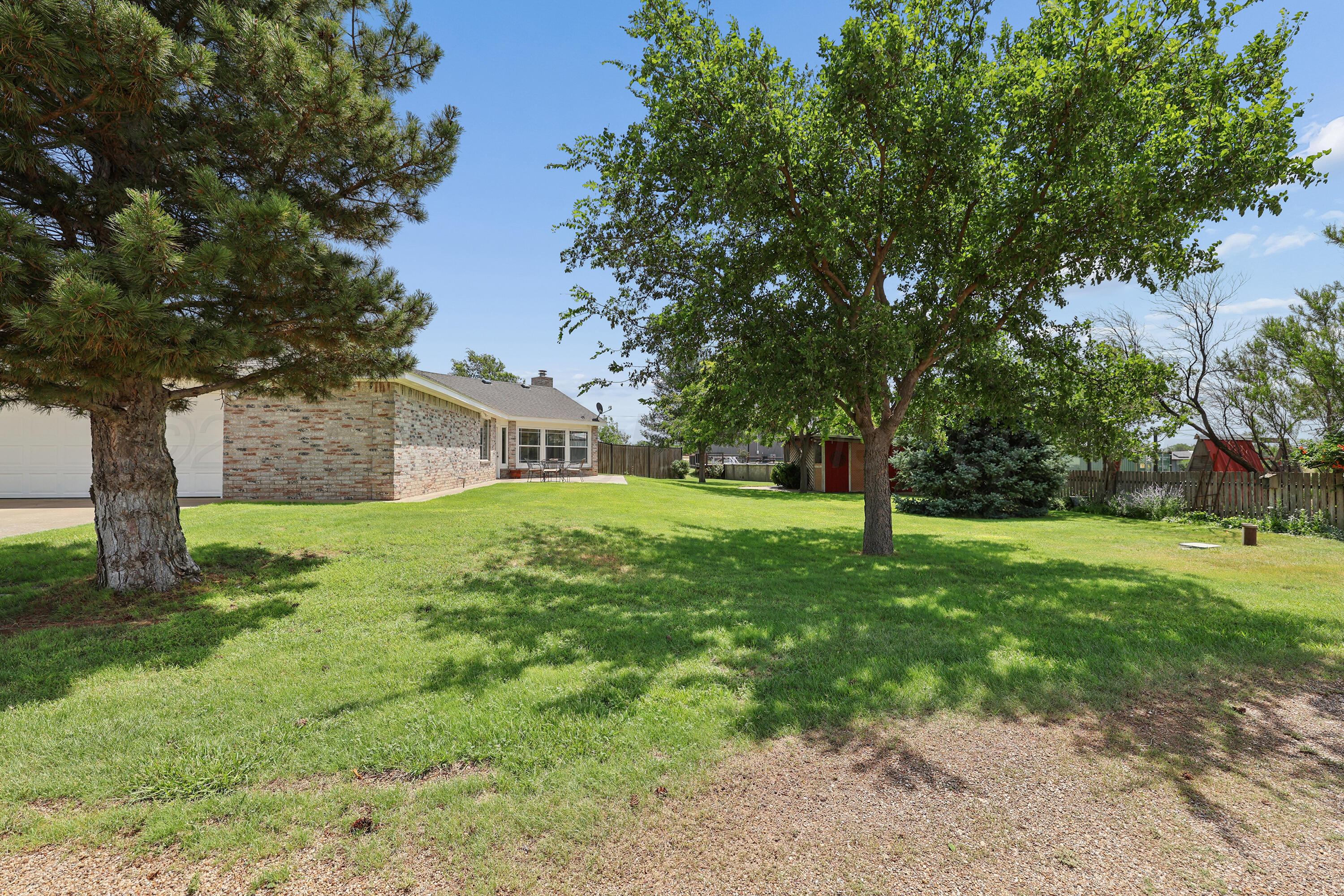 5621 White Fence Road Canyon, TX 79015 - Photo 39 of 56 39-Backyard