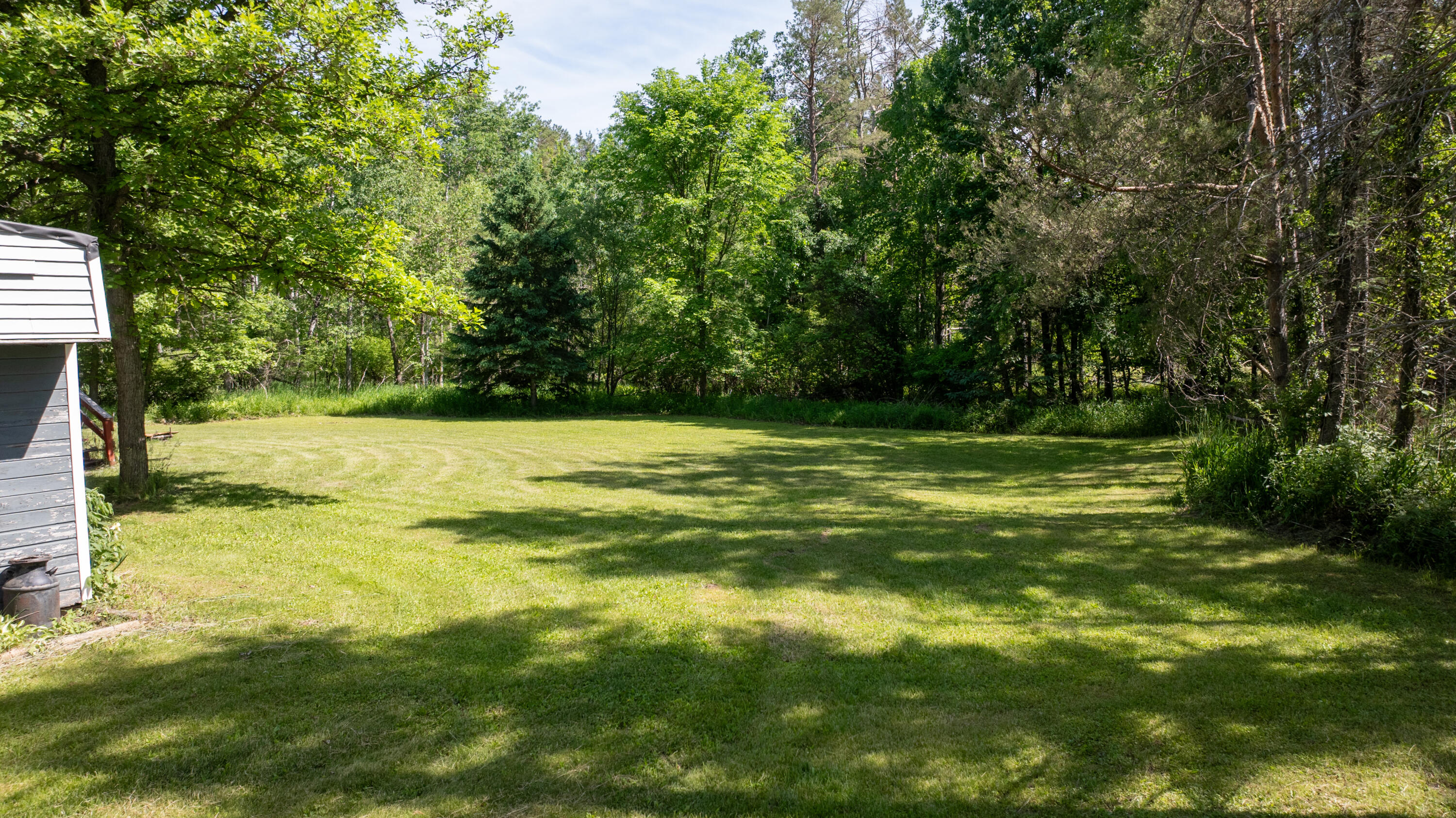 4678 Huser Road Seneca, WI 54489 - Photo 19 of 38 Aerial side yard