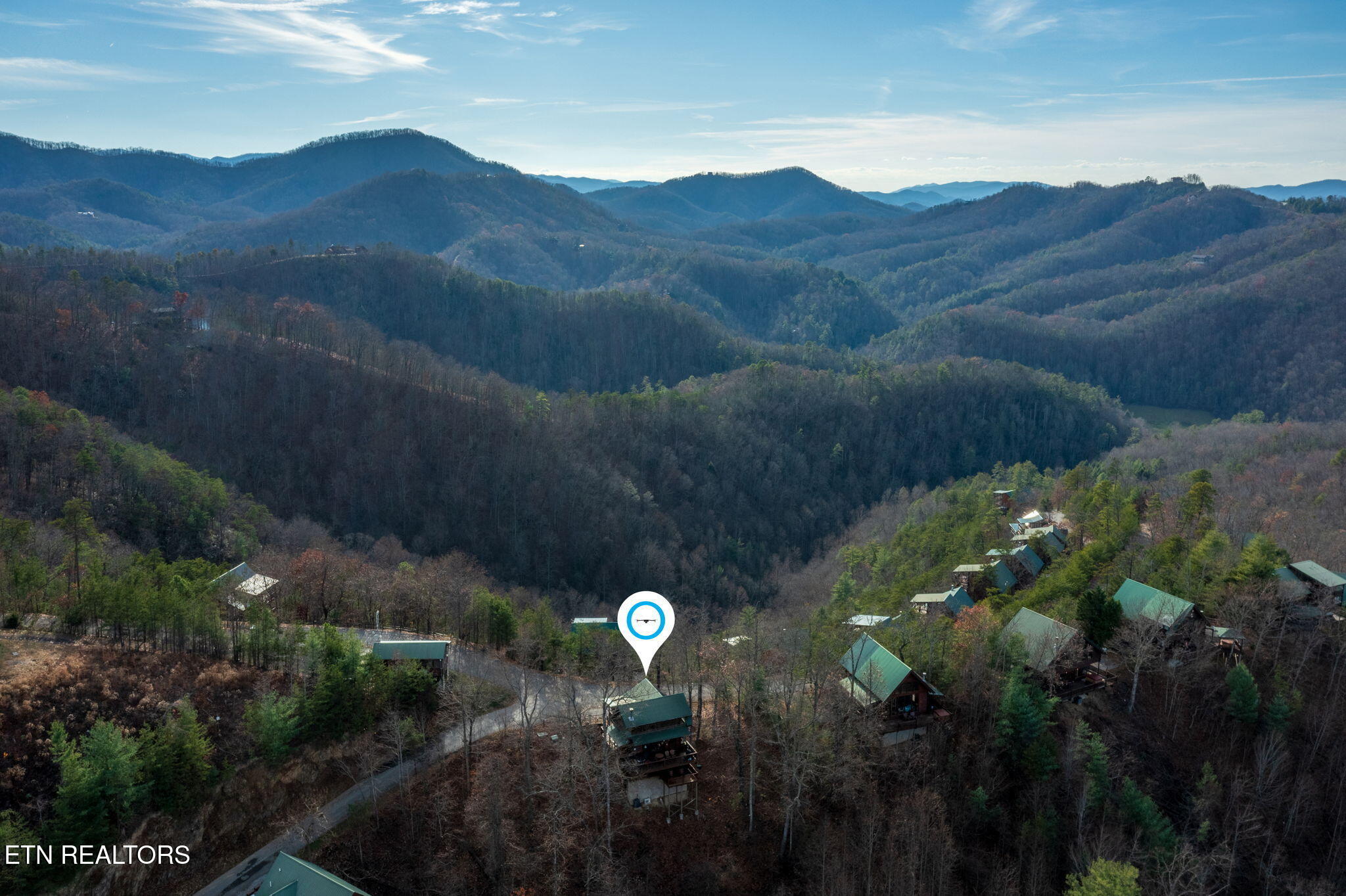 3640 Carsons Ridge Way Sevierville, TN 37862 - Photo 37 of 44 homesandvideos aerials-13694m