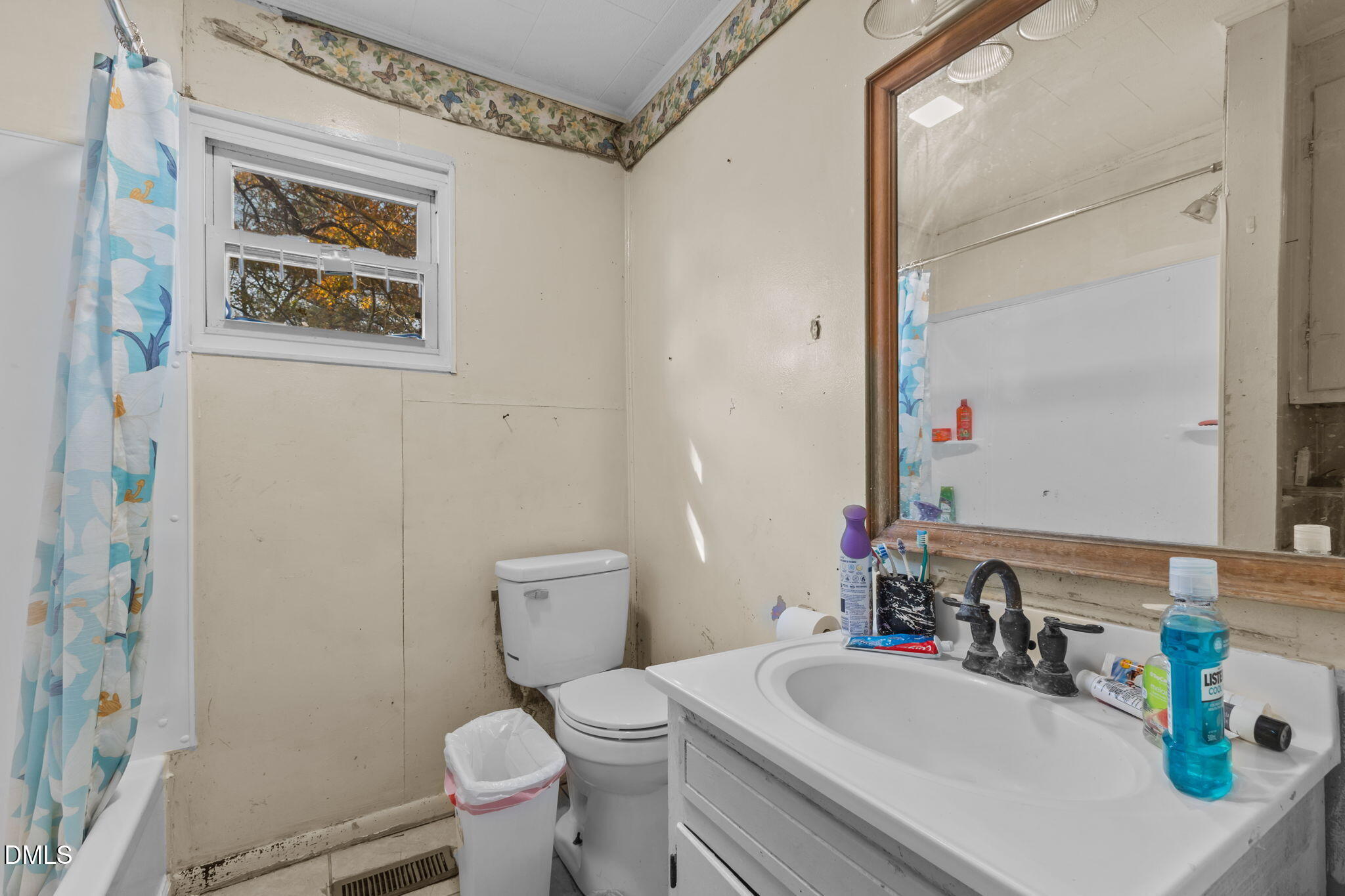 300 Devane Street Clinton, NC 28328 - Photo 29 of 39 a bathroom with a toilet sink and mirror