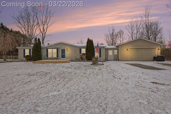 $370,000 | 4458 Palms Road, Casco, MI 48064