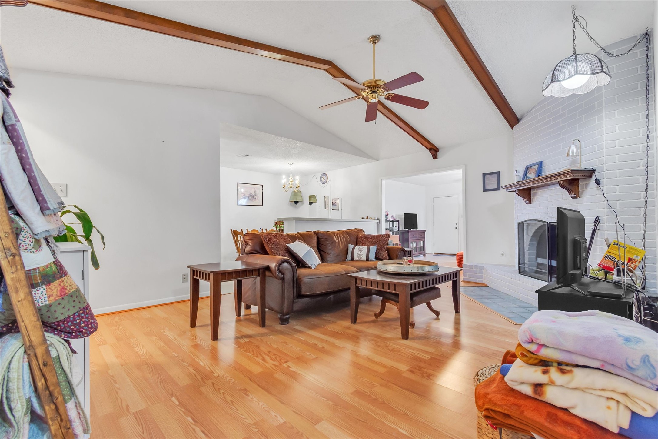 3100 Blue Ridge Drive Cedar Park, TX 78613 - Photo 12 of 34 a living room with furniture and a flat screen tv