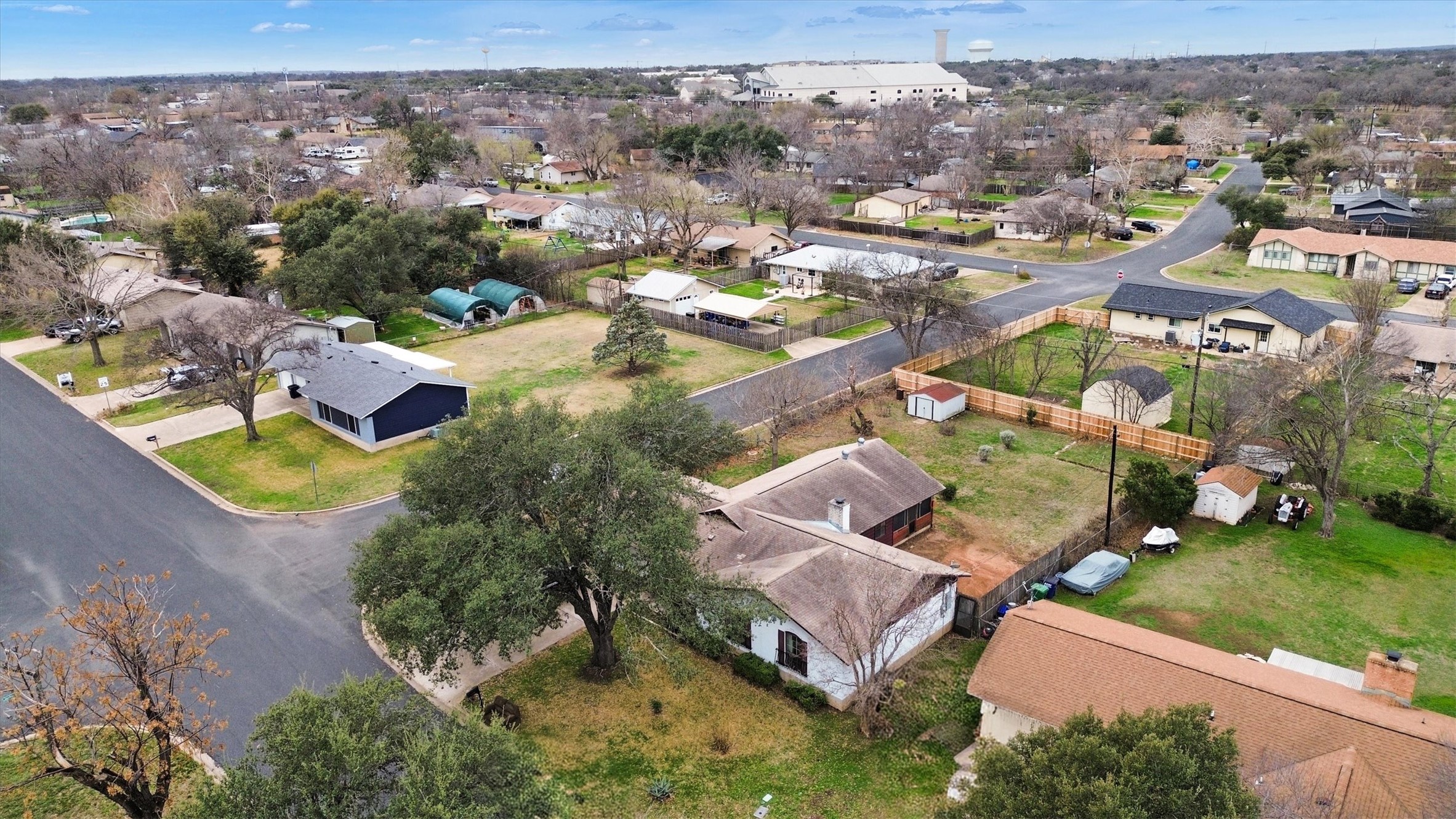 3100 Blue Ridge Drive Cedar Park, TX 78613 - Photo 29 of 34 an aerial view of residential houses with outdoor space