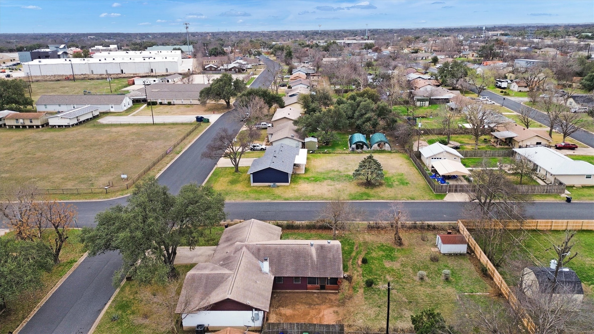 3100 Blue Ridge Drive Cedar Park, TX 78613 - Photo 31 of 34 an aerial view of residential houses with outdoor space
