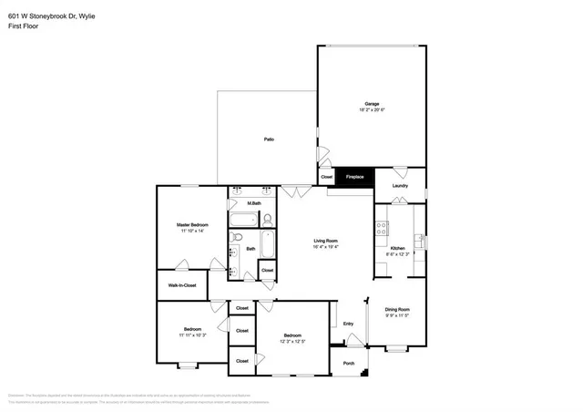 $1,845 | 601 Stoneybrook Drive, Wylie, TX 75098