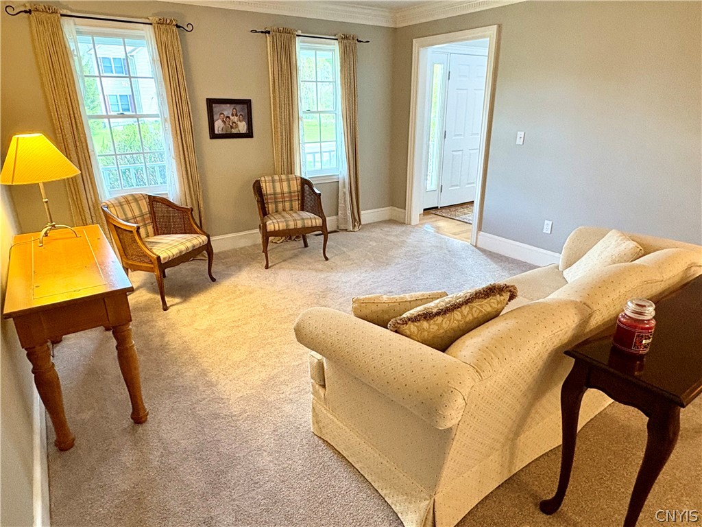 7892 East Ridge Pointe Drive Manlius, NY 13066 - Photo 8 of 46 Formal living room just off the foyer.