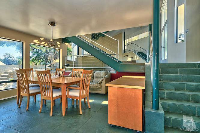 5940 Hilltop Road Simi Valley, CA 93063 - Photo 8 of 34 a dining room with furniture and a floor to ceiling window
