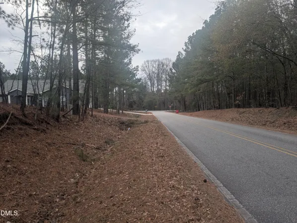 a view of outdoor space with lots of trees