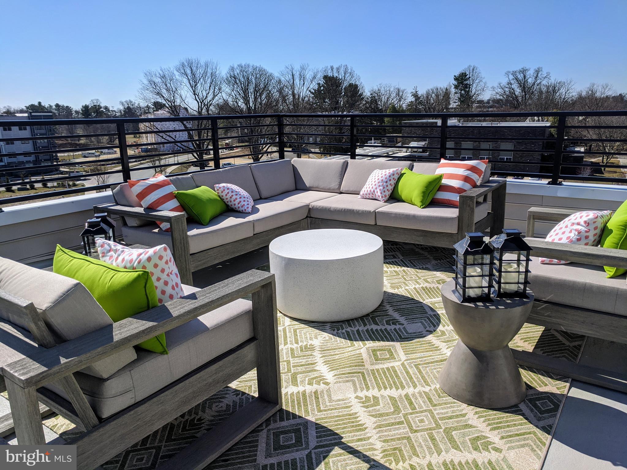 346 Langford Road, Unit 12 Broomall, PA 19008 - Photo 12 of 18 Rooftop Deck (dimensions will vary)