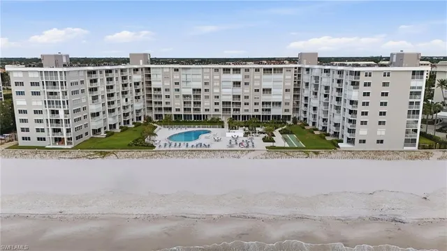 a view of a city with tall buildings