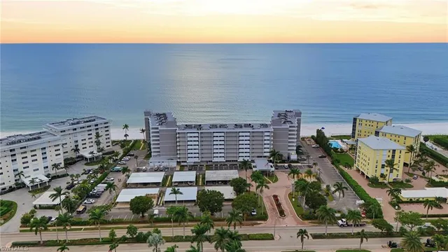 an aerial view of city