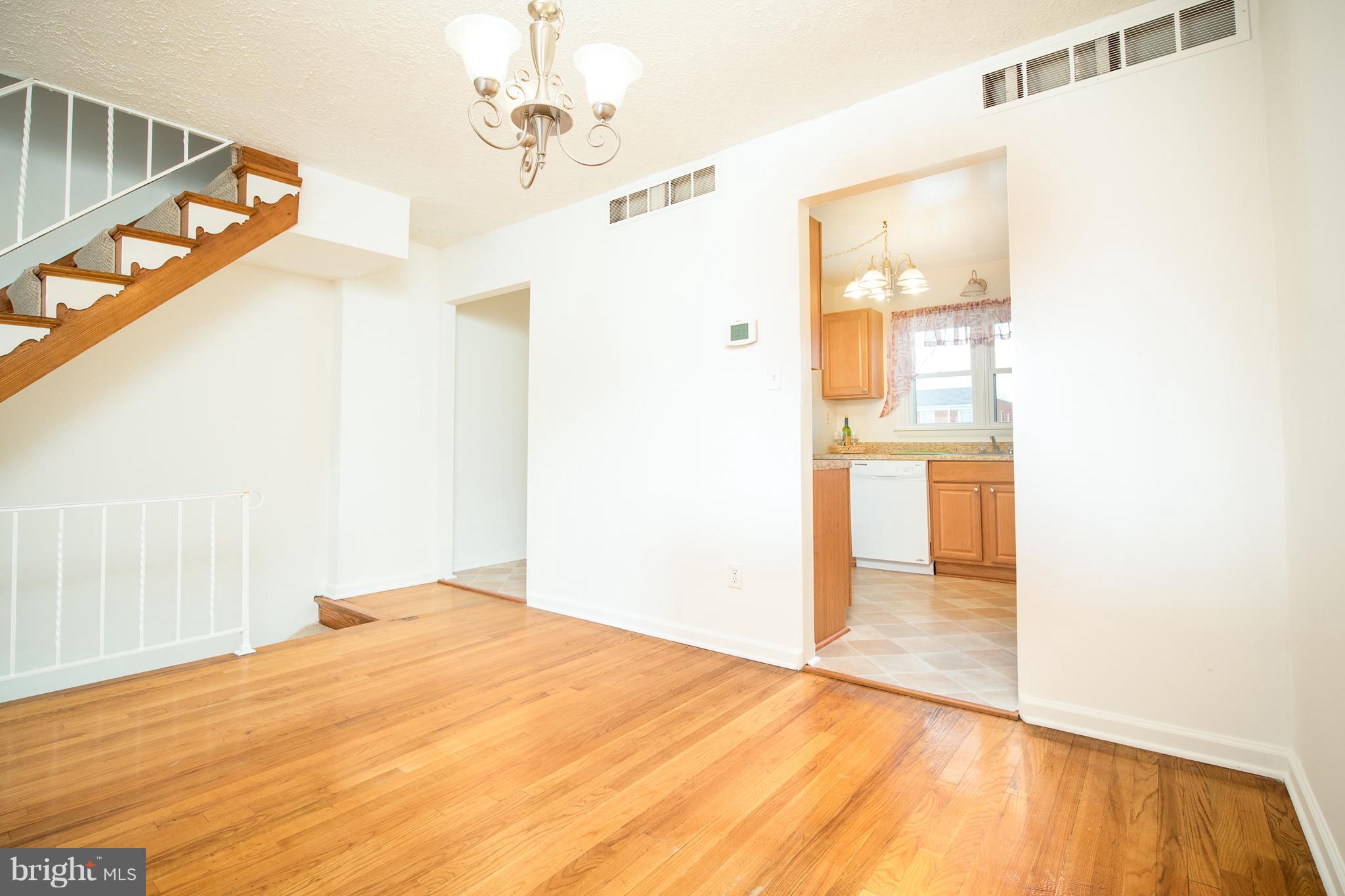 3639 Clarenell Road Baltimore, MD 21229 - Photo 5 of 24 Dining Room with hardwood floors.