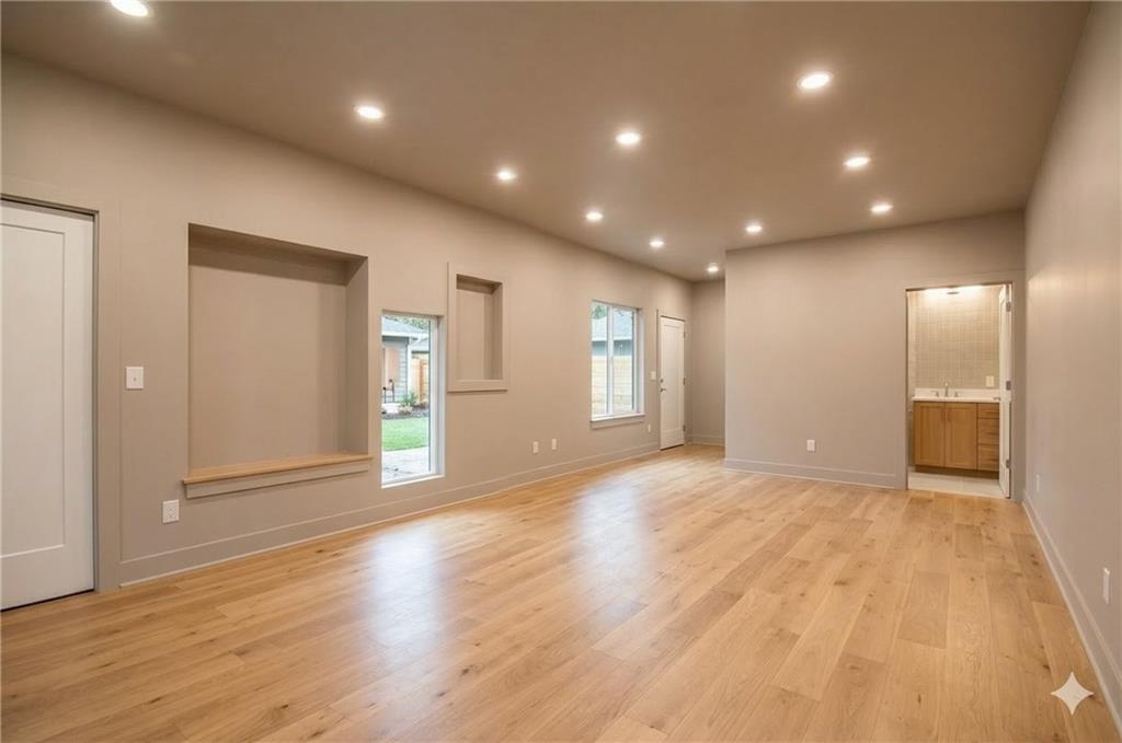 913 Smith Street Southwest Atlanta, GA 30310 - Photo 9 of 43 a view of empty room with wooden floor