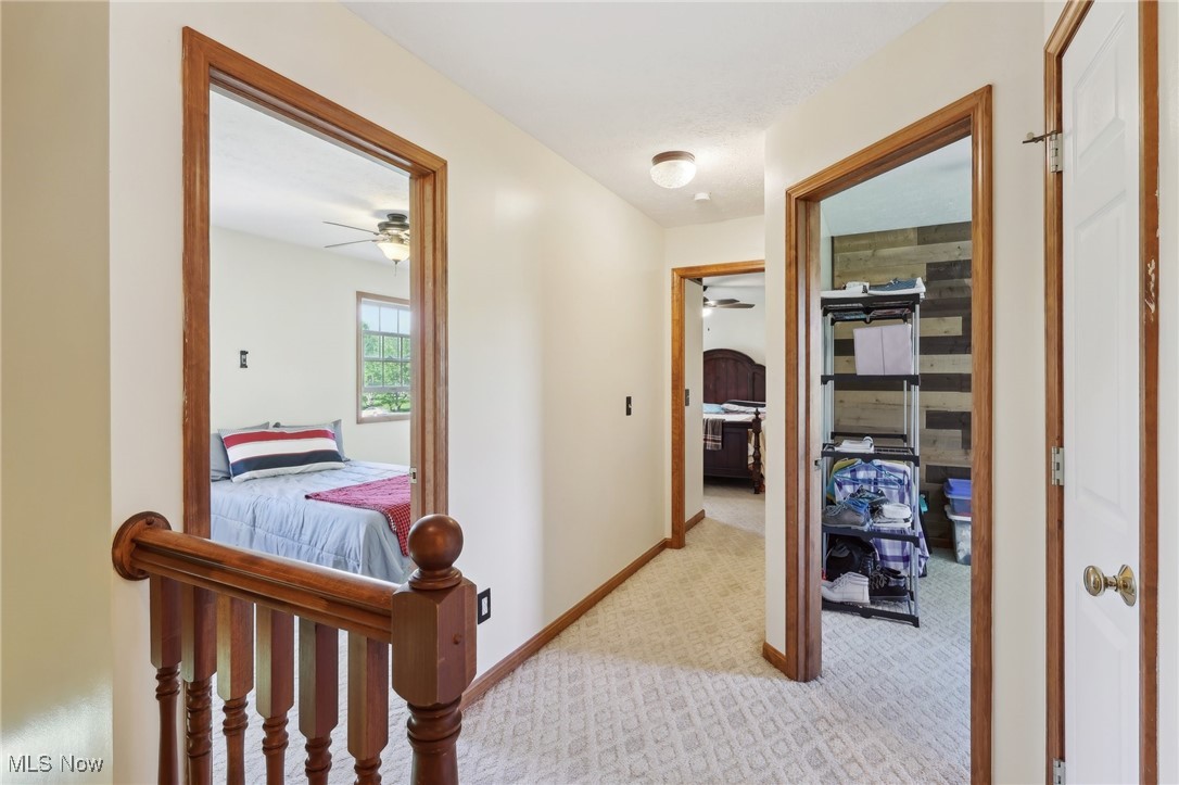 41553 Parsons Road Lagrange, OH 44050 - Photo 36 of 50 Corridor featuring light colored carpet and baseboards