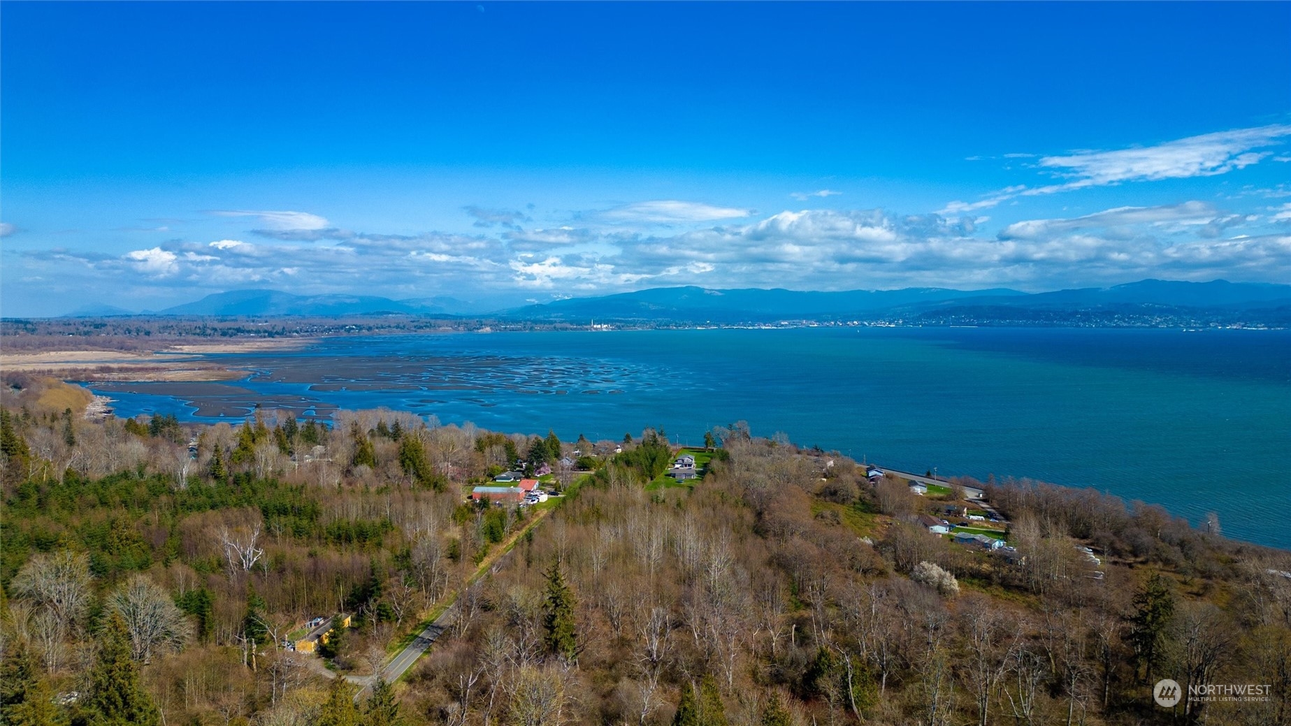 2646 Cagey Road Bellingham, WA 98226 - Photo 14 of 25 a view of an ocean from a yard
