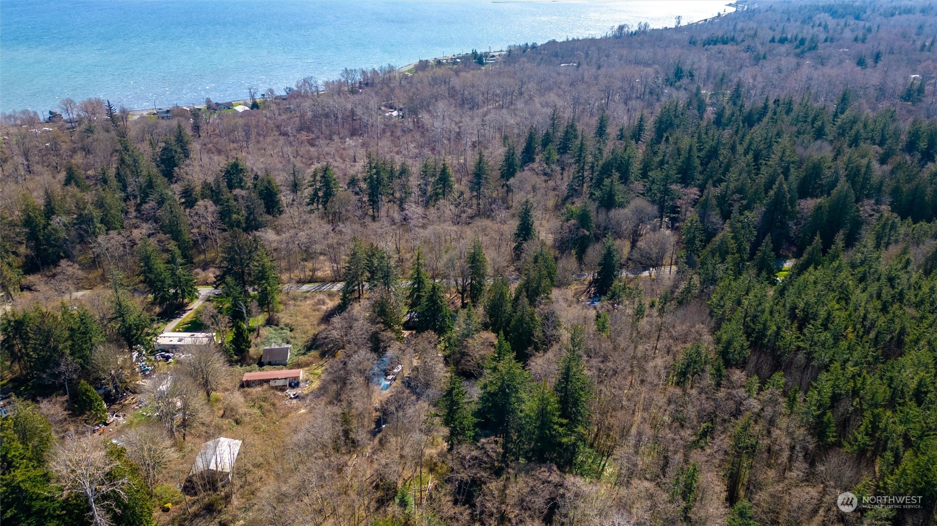 2646 Cagey Road Bellingham, WA 98226 - Photo 6 of 25 an aerial view of house with outdoor space