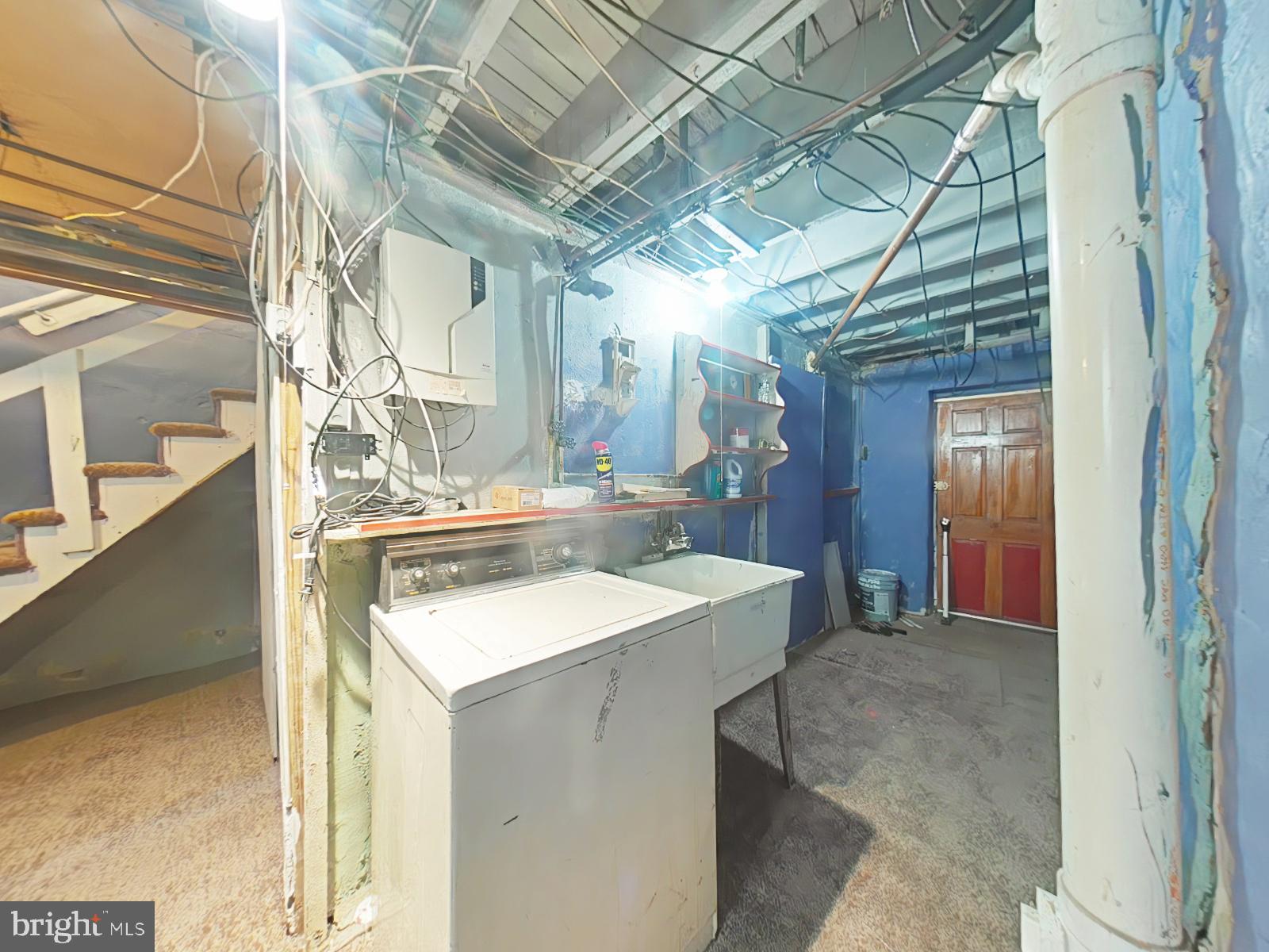 7259 Guilford Road Upper Darby, PA 19082 - Photo 30 of 38 Basement Laundry Room