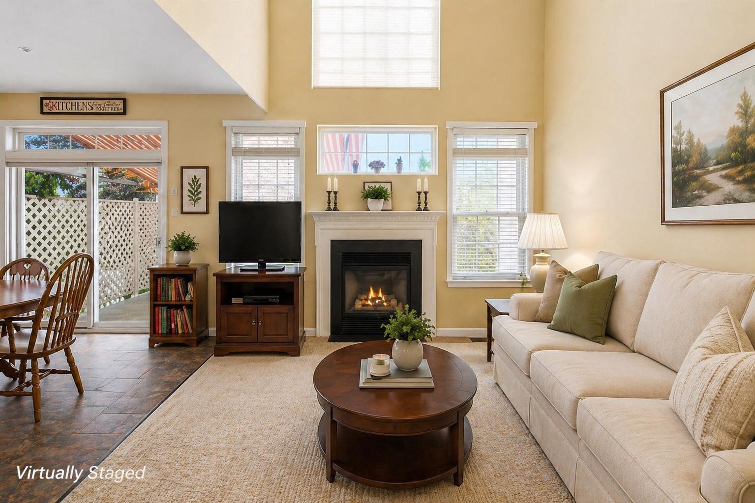 136 Sunnyhill Drive Exton, PA 19341 - Photo 11 of 37 virtual staged open living room