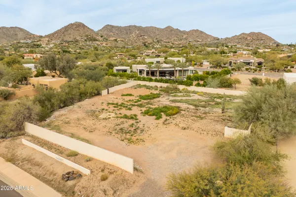 a view of ocean and mountain