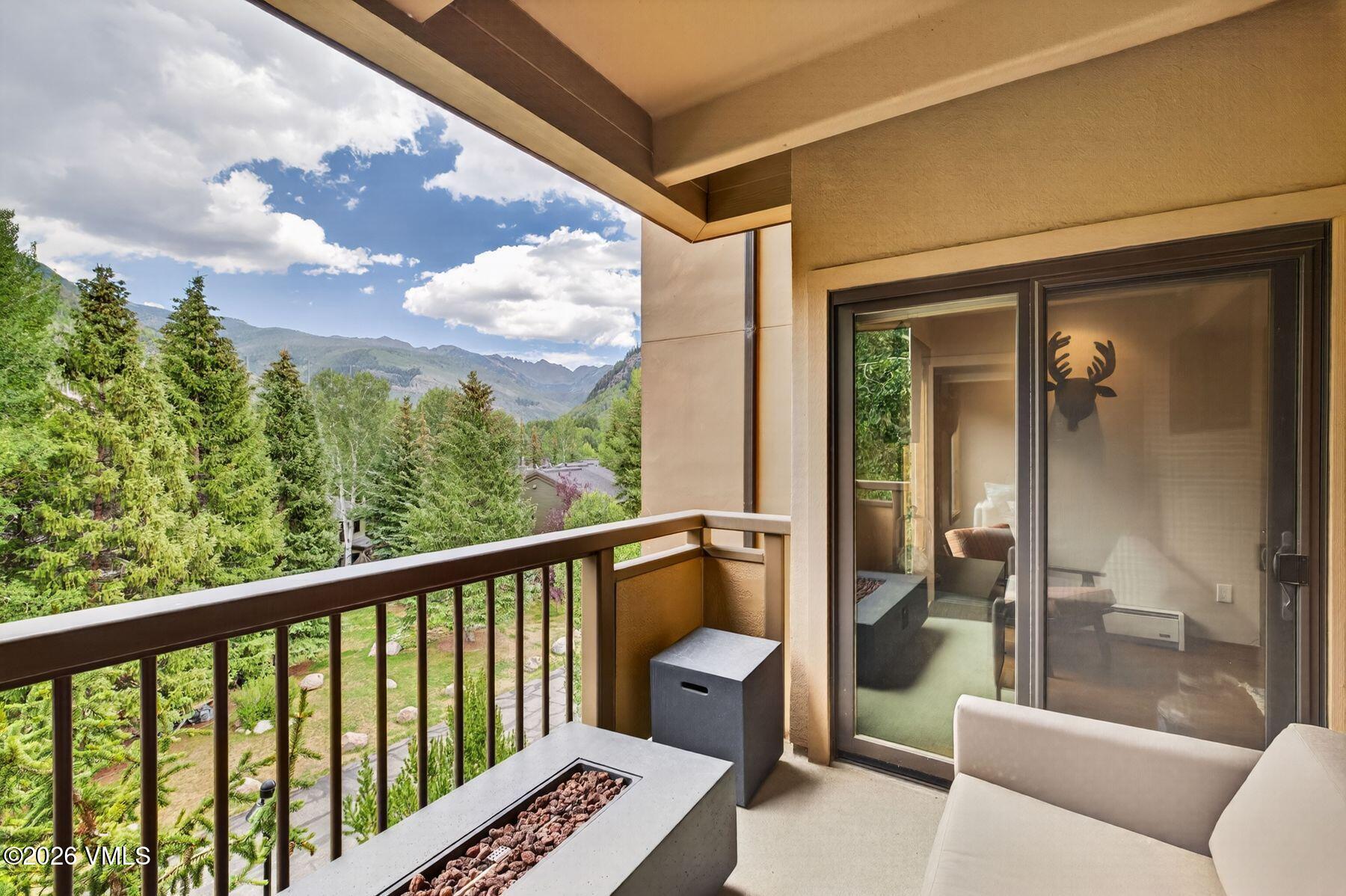 1650 Fall Ridge Road, Unit 312 Vail, CO 81657 - Photo 16 of 23 Deck with Gore Range Views