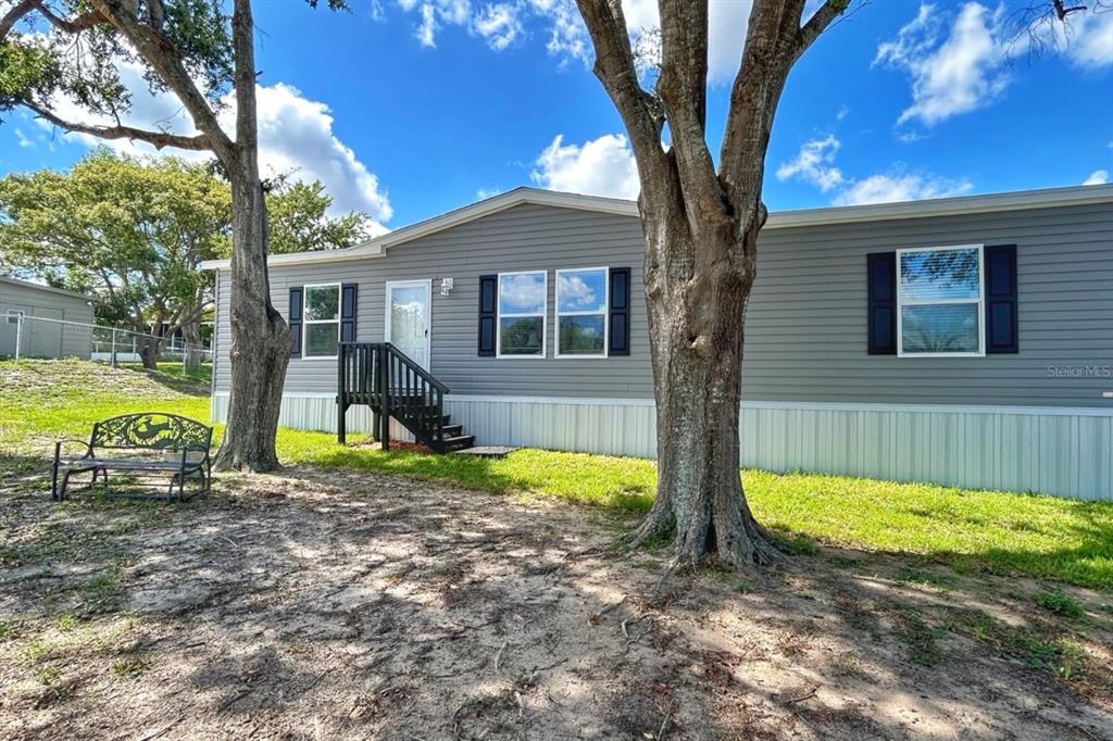 a view of outdoor space yard and swimming pool