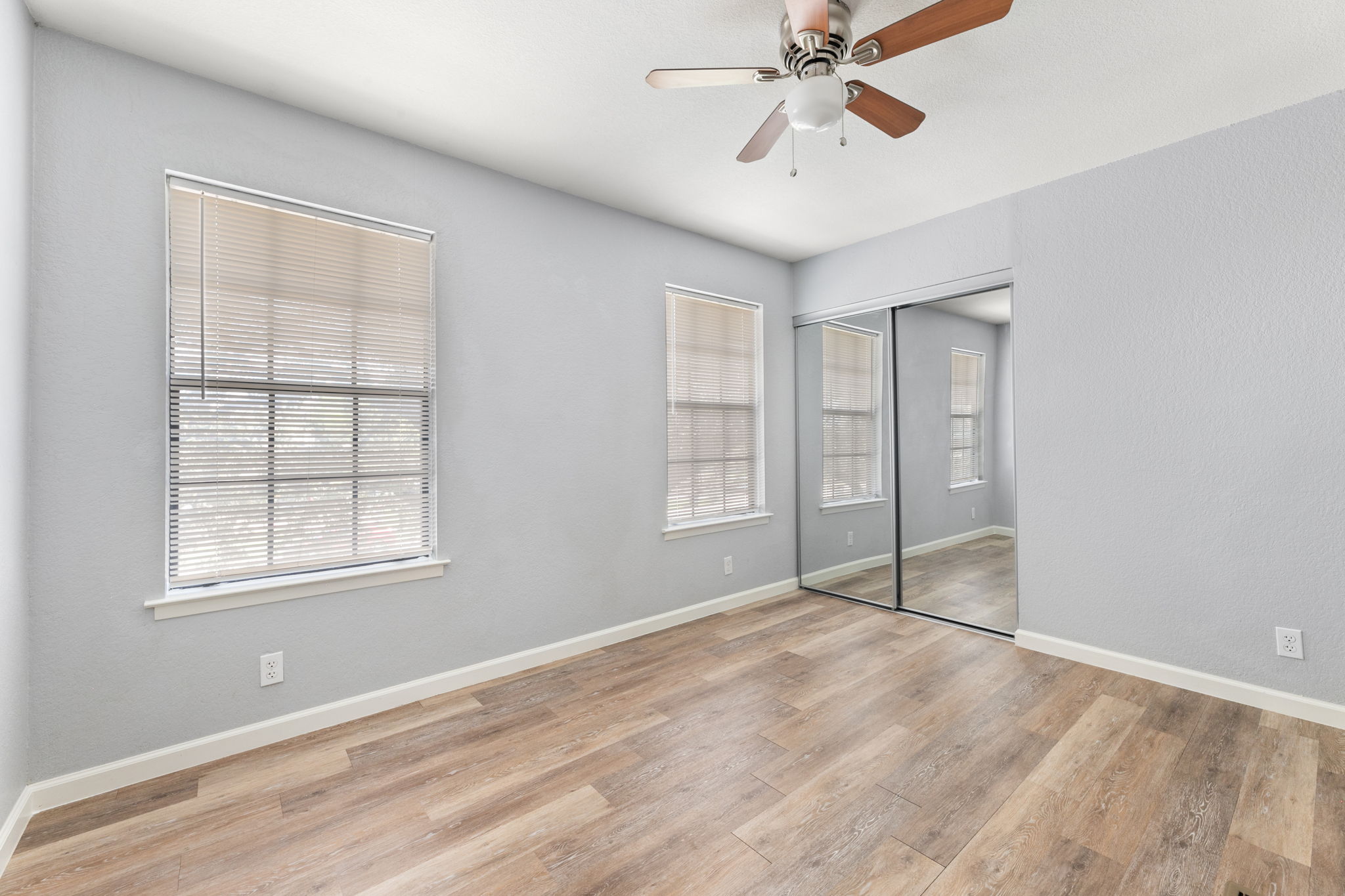 3802 Foust Trail, Unit A Georgetown, TX 78628 - Photo 27 of 34 Plenty of natural light fills this inviting space, complemented by a convenient mirrored closet.