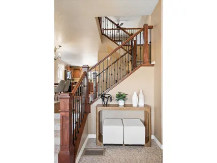 a view of entryway and hall